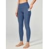 Ewedoos Women’s Yoga Pants with Pockets Leggings for Women Tummy Control Workout Leggings for Women Compression Leggings(Grey Blue)