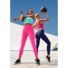 Ewedoos Women’s Yoga Pants with Pockets Leggings for Women Tummy Control Workout Leggings for Women Compression Leggings(Hot Pink Leggings)
