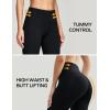 Ewedoos Women’s Yoga Pants with Pockets Leggings for Women Tummy Control Workout Leggings for Women Compression Leggings(New-black)