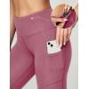 Ewedoos Women’s Yoga Pants with Pockets Leggings for Women Tummy Control Workout Leggings for Women Compression Leggings(Pink Leggings)