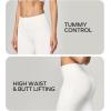Ewedoos Women’s Yoga Pants with Pockets Leggings for Women Tummy Control Workout Leggings for Women Compression Leggings(Snow Leggings)