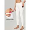 Ewedoos Women’s Yoga Pants with Pockets Leggings for Women Tummy Control Workout Leggings for Women Compression Leggings(Snow Leggings)