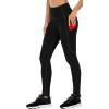 Ewedoos womens Capri(Black Leggings)