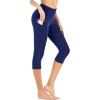 Ewedoos womens Capri(Blue)