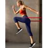 Ewedoos womens Capri(Blue Capris)