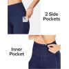 Ewedoos womens Capri(Blue Capris Water Resistant)