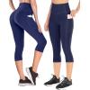 Ewedoos womens Capri(Blue Capris Water Resistant)