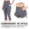 Ewedoos womens Capri(Cold Grey)
