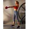 Ewedoos womens Capri(Cold Grey)