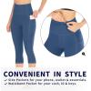 Ewedoos womens Capri(Indigo Capris)