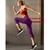 Ewedoos womens Capri(Purple Capris)