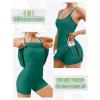 Womens Tennis Dress, Athletic Dress with Built-in Bra & Shorts Pockets Summer Dresses for Women Golf Outfits for Workout(Pine Green)