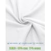 Womens Tennis Dress, Athletic Dress with Built-in Bra & Shorts Pockets Summer Dresses for Women Golf Outfits for Workout(White)