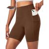 Ewedoos Biker Shorts Women Tummy Control Compression Shorts with Pockets