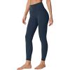Ewedoos Compression Leggings for Women Tummy Control Workout Leggings Buttery Soft Leggings High Waisted Yoga Pants(Blue)