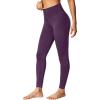 Ewedoos Compression Leggings for Women Tummy Control Workout Leggings Buttery Soft Leggings High Waisted Yoga Pants(Spacedye Mauve)