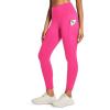 Ewedoos Fleece Lined Leggings Women Thermal Leggings for Women with Pockets High Waisted Winter Warm Tights Pants Clothes(Hot Pink)
