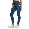 Ewedoos Fleece Lined Leggings Women Thermal Leggings for Women with Pockets High Waisted Winter Warm Tights Pants Clothes(Teal Blue)