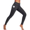 Ewedoos Leggings with Pockets for Women High Waisted Athletic Workout Compression Leggings Tummy Control Yoga Pants Women(Spacedye Charcoal)
