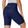 Ewedoos Padded Bike Shorts Women 4D Padding Cycling Shorts with Pocket Road Mountain Ride Womens Biking Bicycle Biker Shorts(Navy Blue)