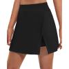 Ewedoos Skorts Skirts for Women High Waist Golf Skirt with Pockets Side Slit Tennis Skirt Golf Skorts Athletic Skirts(Black)