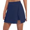 Ewedoos Skorts Skirts for Women High Waist Golf Skirt with Pockets Side Slit Tennis Skirt Golf Skorts Athletic Skirts(Navy)