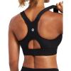Ewedoos Sports Bras for Women High Support Racerback High Impact Padded Sports Bra Large Bust for Workout Running Yoga(Black)