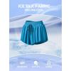Ewedoos 2 in 1 Flowy Shorts Girls Butterfly Athletic Shorts Size 10-12 Cute Preppy Trendy Shorts Skirt for Teen Girls(Blue)