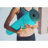 Ewedoos Eco Friendly Yoga Mat Thick TPE Yoga Mat Non Slip Yoga Mats Anti-tear Exercise Workout Mat for Women Men Kids Yoga, Pilates and Fitness(ACE TEAL)