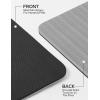 Ewedoos Eco Friendly Yoga Mat Thick TPE Yoga Mat Non Slip Yoga Mats Anti-tear Exercise Workout Mat for Women Men Kids Yoga, Pilates and Fitness(Black Yoga Mat)