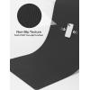 Ewedoos Eco Friendly Yoga Mat Thick TPE Yoga Mat Non Slip Yoga Mats Anti-tear Exercise Workout Mat for Women Men Kids Yoga, Pilates and Fitness(Black Yoga Mat)