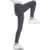 Ewedoos Girl’s Athletic Leggings with Pockets Kids Yoga Pants Leggings for Girls Active Running Dance Tights(Gray)