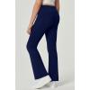 Ewedoos Girl’s Fleece Lined Flare Leggings with Pockets Cute Preppy Clothes for Girls Yoga Pants Bell Bottoms(Blue)