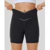 Ewedoos Girls Volleyball Athletic Shorts with Pockets – Preppy Spandex Dance Shorts for Teen Girls(Black)