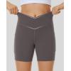 Ewedoos Girls Volleyball Athletic Shorts with Pockets – Preppy Spandex Dance Shorts for Teen Girls(Gray)