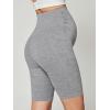 Ewedoos Maternity Biker Shorts with Pockets Buttery Soft Maternity Shorts Over Belly Pregnancy Shorts Active Yogs Short(Shorts-light Grey)