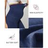 Ewedoos Maternity Biker Shorts with Pockets Buttery Soft Maternity Shorts Over Belly Pregnancy Shorts Active Yogs Short(Shorts-navy Blue)