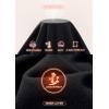 Ewedoos Thermal Underwear Set for Kids Thermals Top and Bottom Set Boys Long Johns Base Layer Thermal Set(Black)