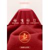 Ewedoos Thermal Underwear Set for Kids Thermals Top and Bottom Set Boys Long Johns Base Layer Thermal Set(Rose Red)