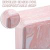 Ewedoos Yoga Blocks 2 Pack Eco Friendly Yoga Block High-Density Non-Slip Yoga Block Set for Yoga Pilates(PINK EVA)