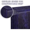 Ewedoos Yoga Blocks 2 Pack Eco Friendly Yoga Block High-Density Non-Slip Yoga Block Set for Yoga Pilates(PURPLE EVA)