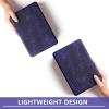 Ewedoos Yoga Blocks 2 Pack Eco Friendly Yoga Block High-Density Non-Slip Yoga Block Set for Yoga Pilates(PURPLE EVA)