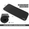 Ewedoos Yoga Knee Pad Cushion – Non-Slip Mat for Floor Exercises – Yoga Mat Accessory(Black)