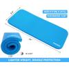 Ewedoos Yoga Knee Pad Cushion – Non-Slip Mat for Floor Exercises – Yoga Mat Accessory(Blue)