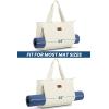Ewedoos Yoga Mat Bag Yoga Bags with Large Size Pocket and Zipper Pocket, Fit Most Size Mats