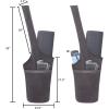 Ewedoos Yoga Mat Bag Yoga Bags with Large Size Pocket and Zipper Pocket, Fit Most Size Mats(Gray)