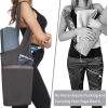 Ewedoos Yoga Mat Bag Yoga Bags with Large Size Pocket and Zipper Pocket, Fit Most Size Mats(Gray)