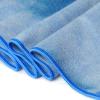 Ewedoos Yoga Towel Mat Towel with Anchor Fit Corners Non Slip Towel for Hot Yoga, Pilates, Workout, Camping(Blue & White Tie Dye)