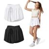 Ewedoos 2 in 1 Flowy Shorts Girls Butterfly Athletic Shorts Size 10-12 Cute Preppy Trendy Shorts Skirt for Teen Girls(Black&white)