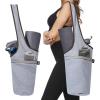 Ewedoos Yoga Mat Bag Yoga Bags with Large Size Pocket and Zipper Pocket, Fit Most Size Mats(Fancy Stripe)